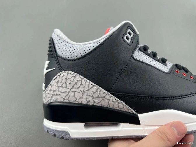 Jordan Air 3 DN3707-010 Black Cement 0716